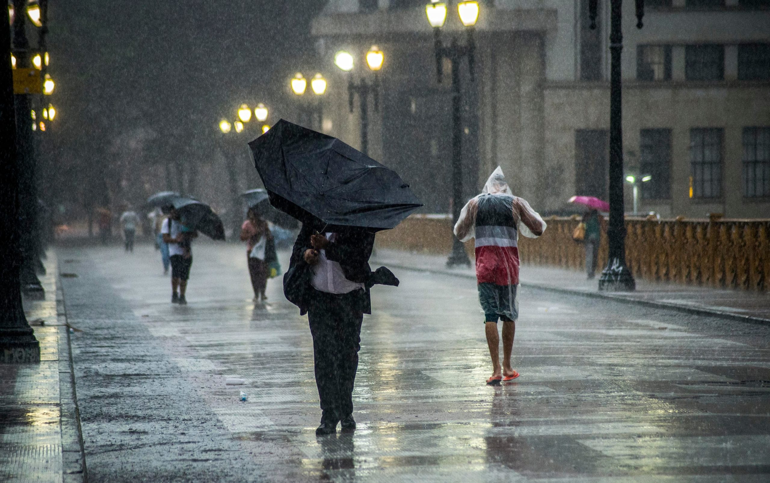 Rapid rain showers