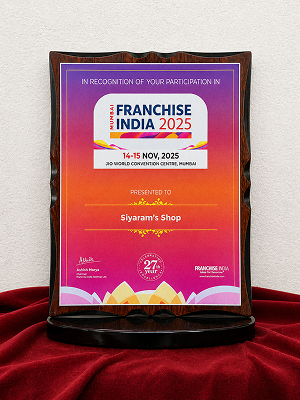 Franchise India 2025 Mumbai - Siyaram's